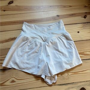 White High-Waisted Shorts - Aerie OFFLINE